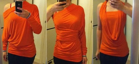 Oranje jurk supertrash