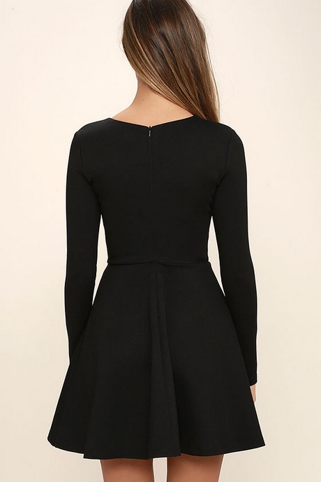Sjieke zwarte jurk