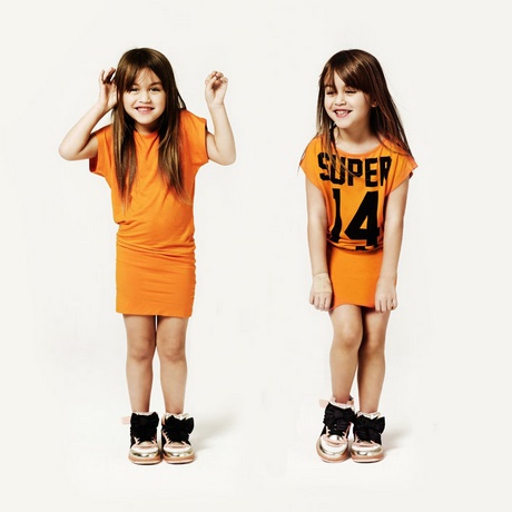 Supertrash jurk oranje
