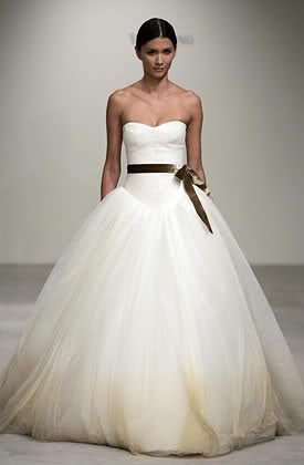 Vera wang trouwjurk