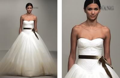 Vera wang trouwjurk