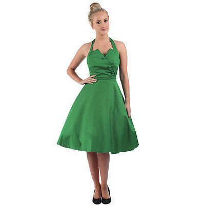 Vintage jurk groen