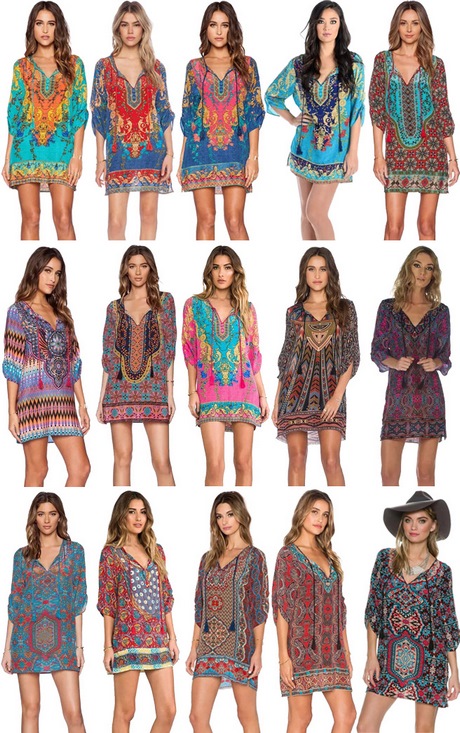 Boho tuniek dames