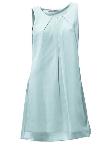 Chiffon jurk mintgroen