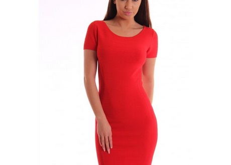 Basic rood jurkje
