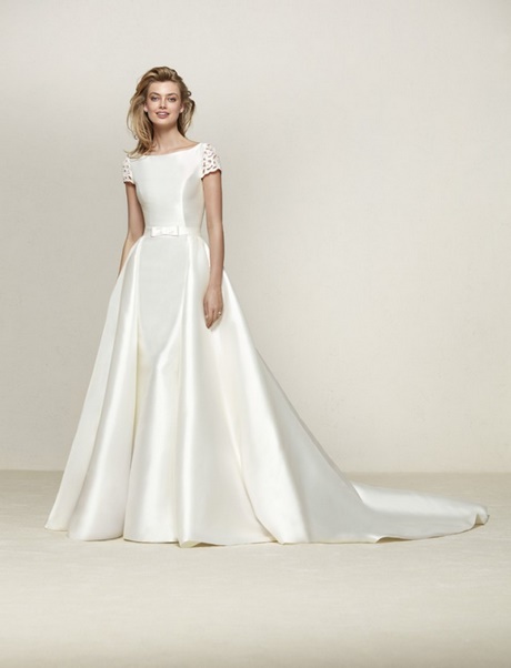 Pronovias korte trouwjurk