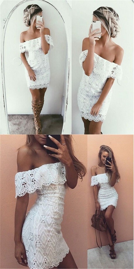 Witte party dress