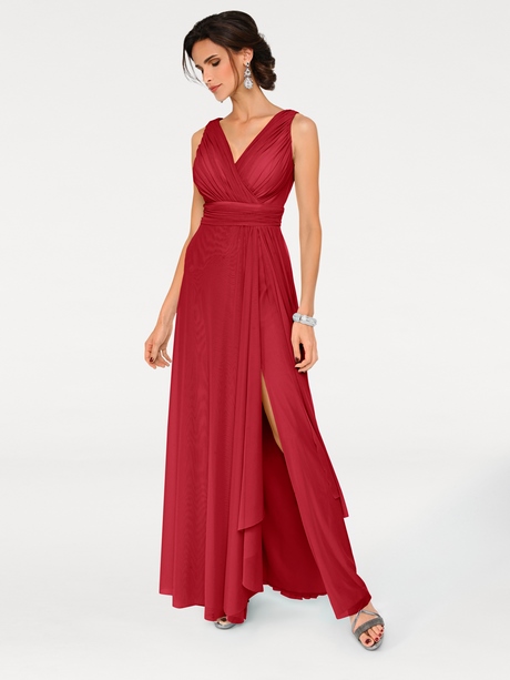 Avond jurk rood