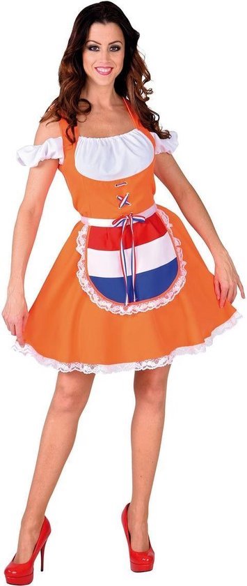 Oranje kostuum dames