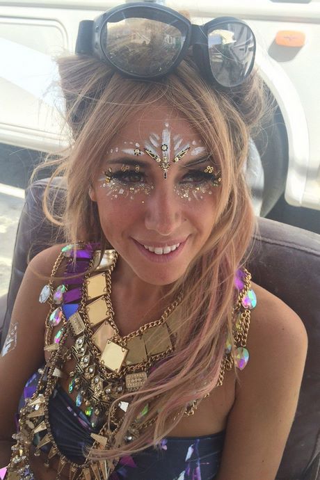 Glitter jas carnaval