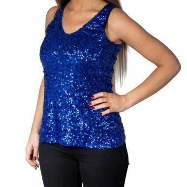 Glitter pailletten top