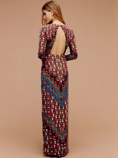 Maxi dress open rug