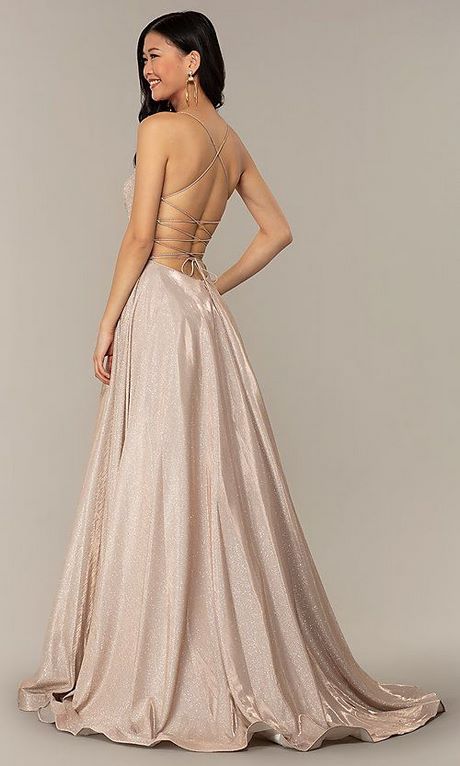 Backless prom jurken