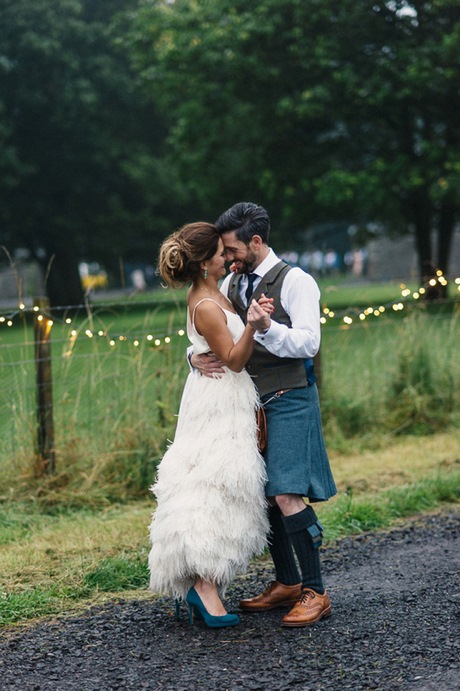 Schotse trouwjurken