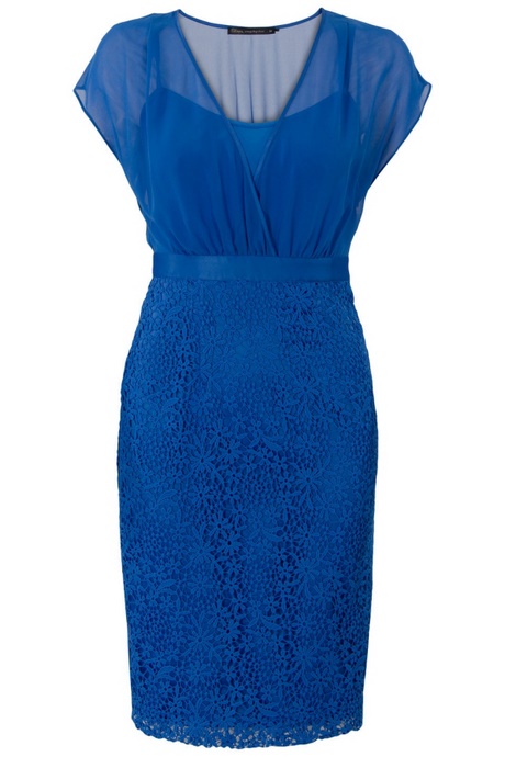 Blauw jurk