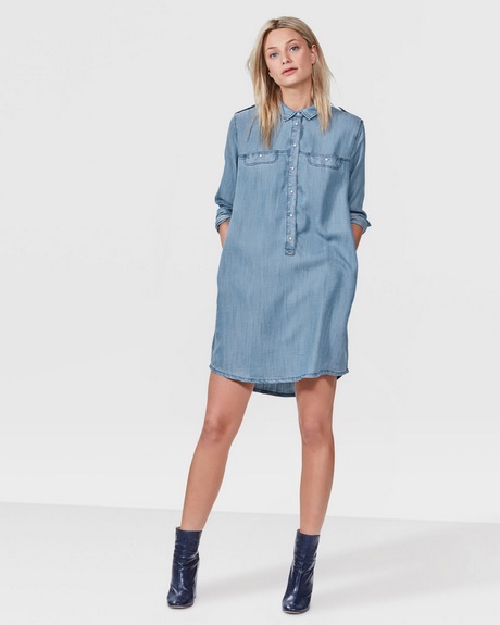 Denim jurk