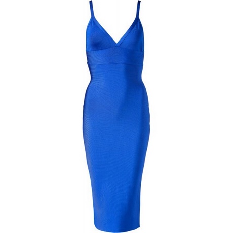 Kobaltblauwe jurk
