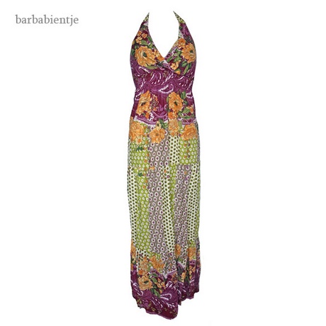 Lange hippie jurk