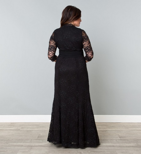 Lange zwarte jurken