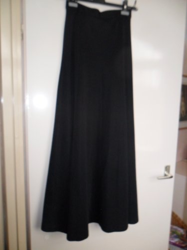 Lange zwarte rok