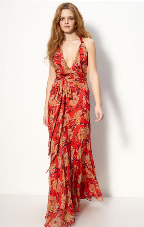 Maxi dress chiffon