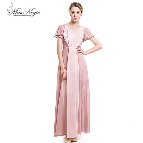 Maxi jurk roze