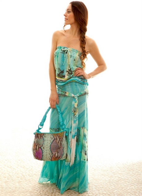 Maxi jurk strapless