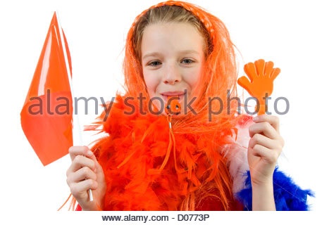 Oranje outfit