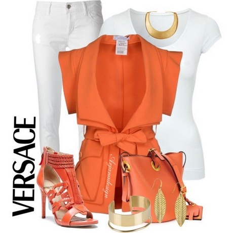 Oranje outfits