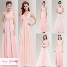 Roze jurk voor bruiloft
