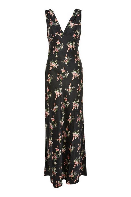 Roze maxi dress