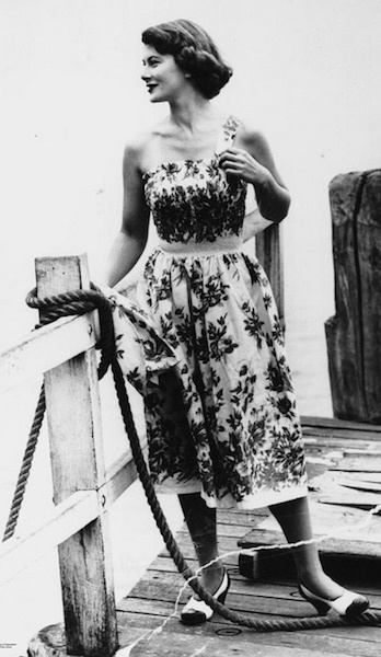 Vintage jurk jaren 50