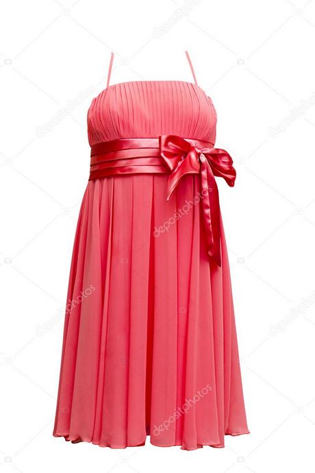 Rode avond jurk