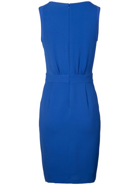 Kobalt blauwe jurk