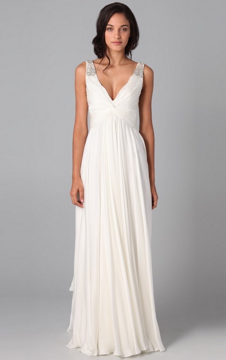 Mooie witte jurk