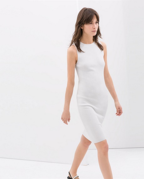 Witte jurk zara