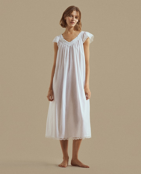Zara witte jurk borduursel