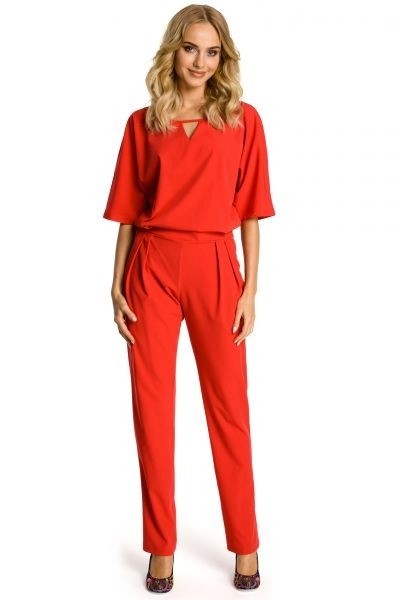 Jumpsuit rood