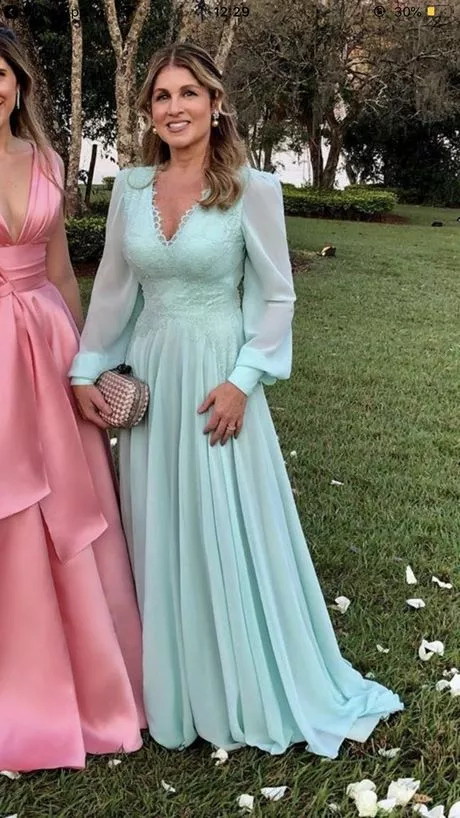 Mooie en prachtige moeder van de bruid jurken collectie 2023
