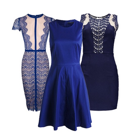 Bodyflirt jurk blauw