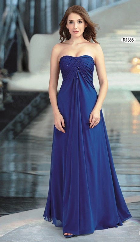 Gala jurk blauw