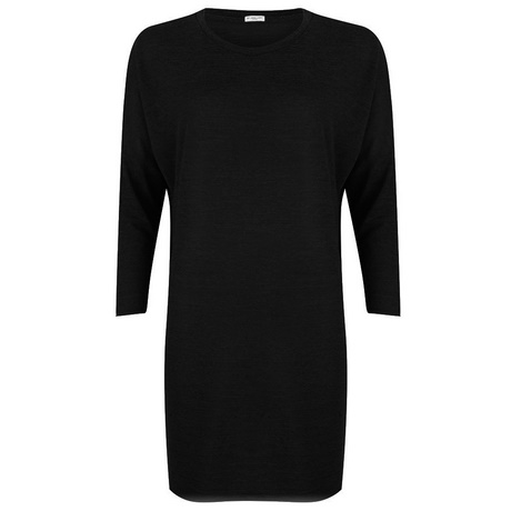 Sweater jurk zwart