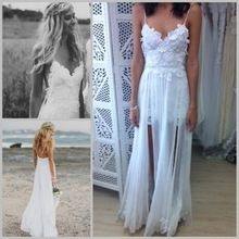 Witte jurk op bruiloft