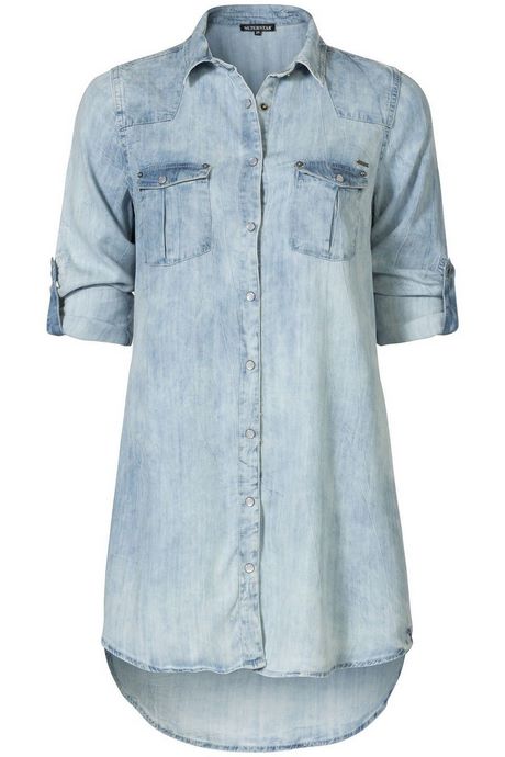 Denim tuniek