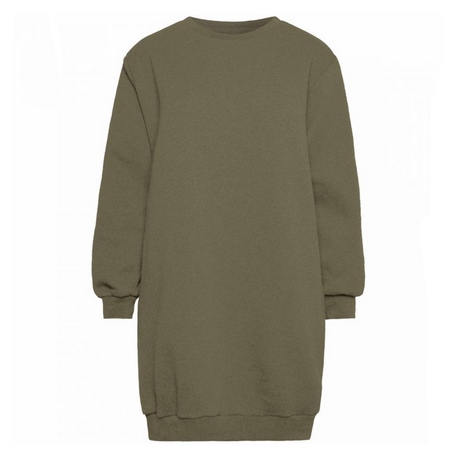 Groene sweater jurk