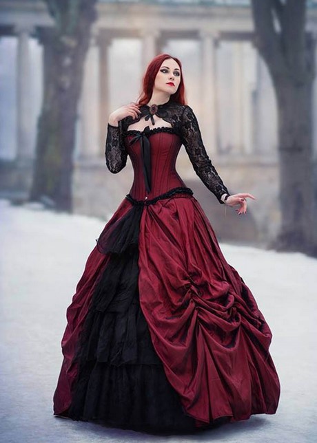 Goth prom dresses