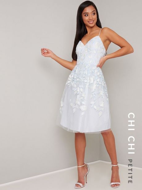 Petite witte jurk