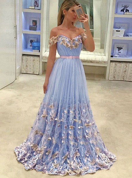 Tulle prom dresses