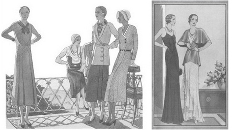 Kledij jaren 30 vrouwen