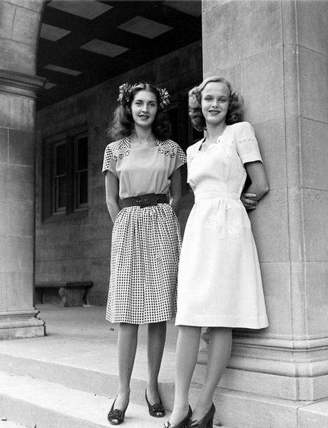 Mode in de jaren 40